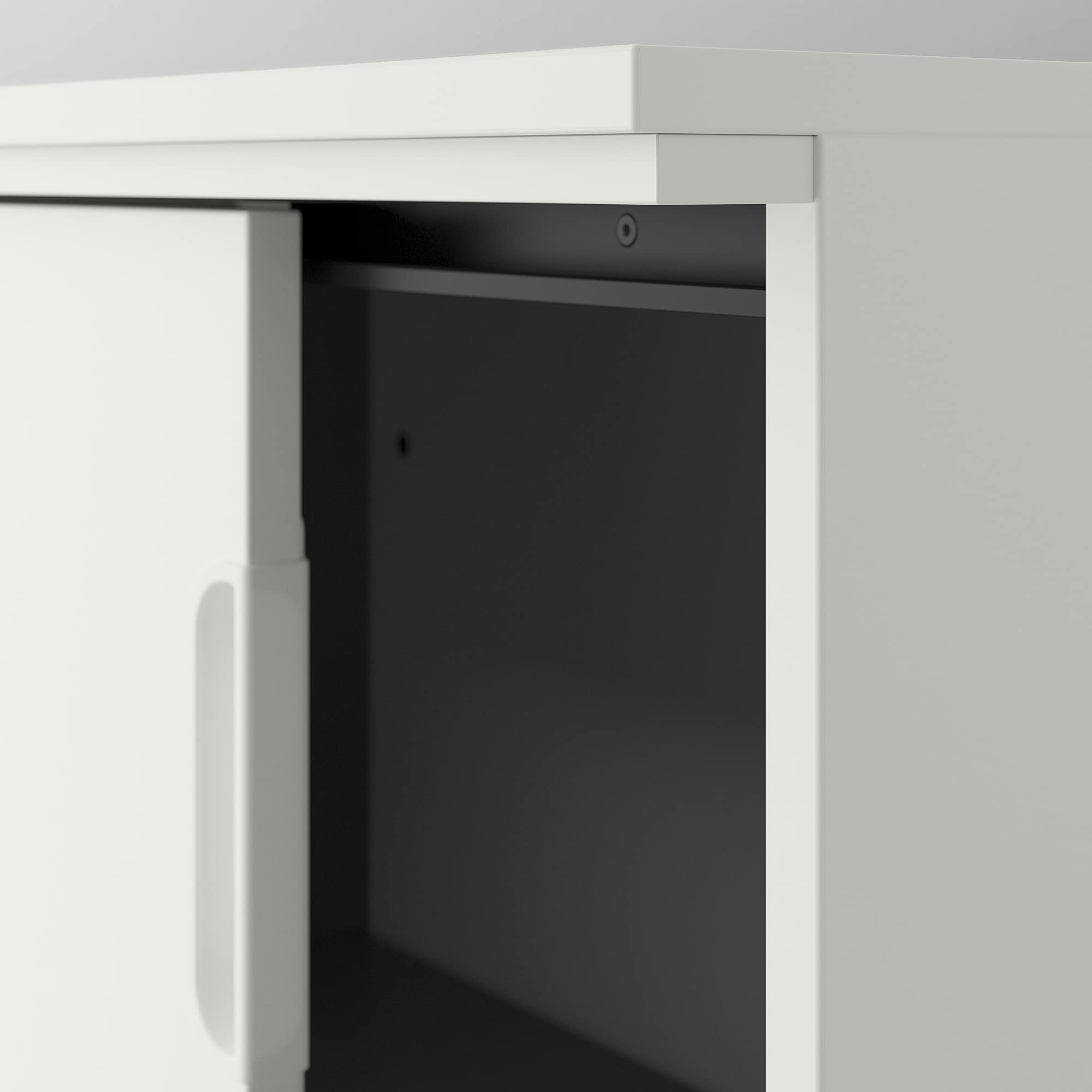 Amazon.co.jp: IKEA ギャランキャビネット 引き戸付き 160x120cm